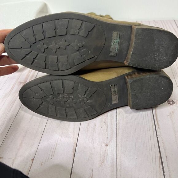 Sam Edelman Penny Leather Riding Boot Tall Taupe Tan Brown - Picture 11 of 12